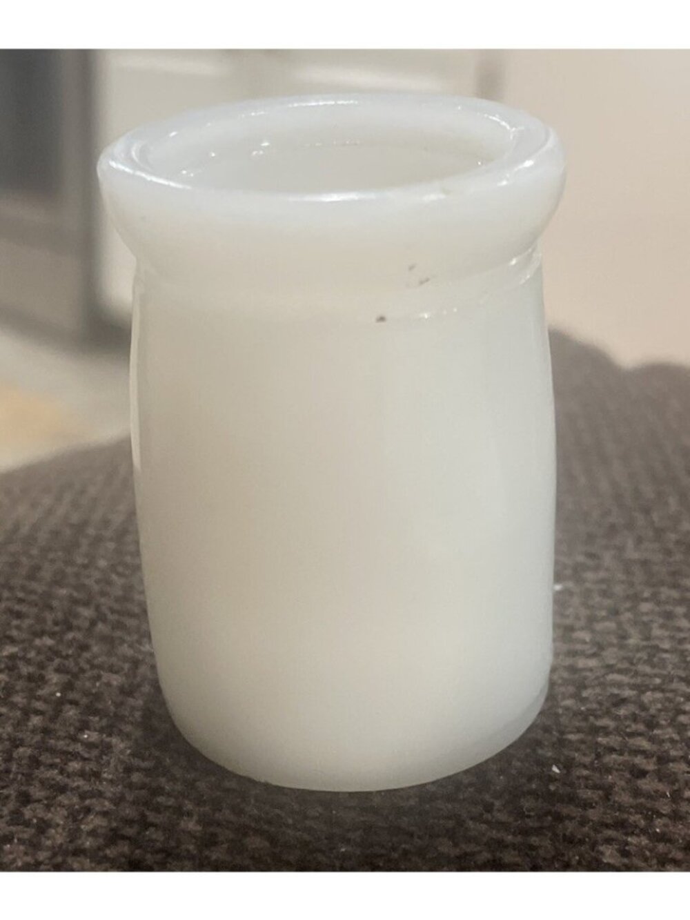 Rare Milkglass Mini Cream Bottle